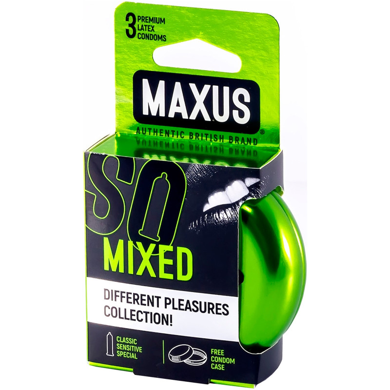 Презервативы Maxus Mixed, №3 — фото 6