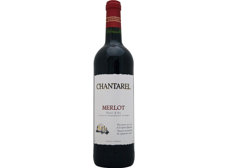 Вино Chantarel Merlot красное сухое 13%, 750мл — фото 1