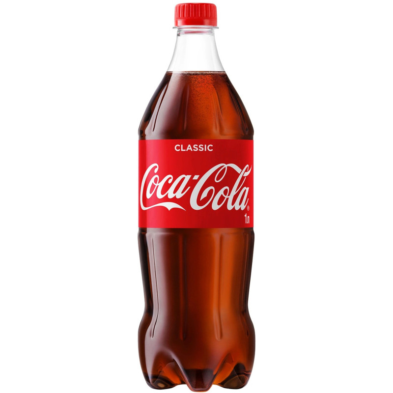 Напиток газированный Coca-Cola, 1л - купить с доставкой в Самаре в  Перекрёстке