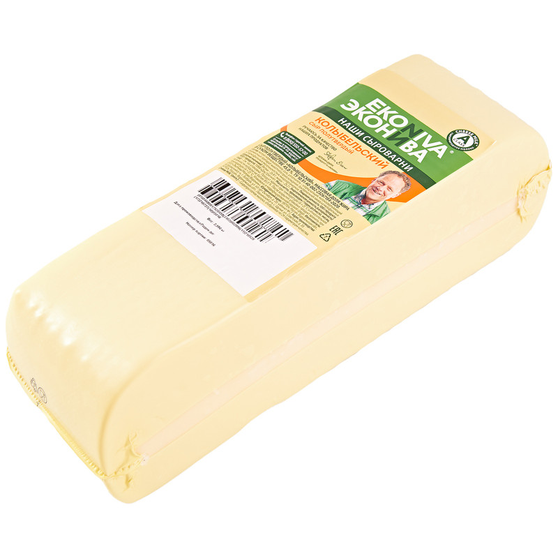 Сыр полутвёрдый Эконива Колыбельский 45% — фото 7
