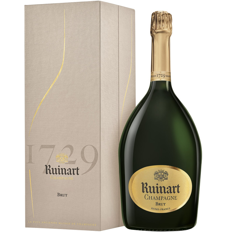 Вино игристое R de Ruinart Champagne AOC белое брют 12%, 750мл