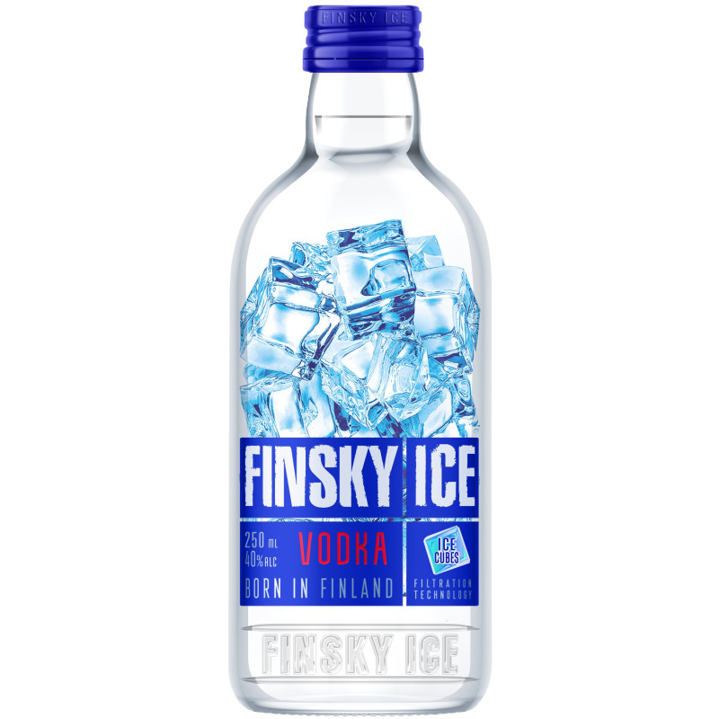 Водка Finsky Ice 40%,250мл