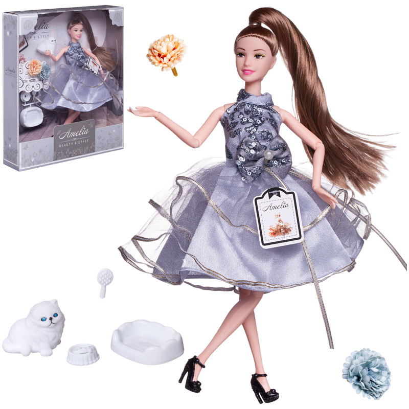Кукла ABtoys PT-01623 с игрушечными аксессуарами — фото 1