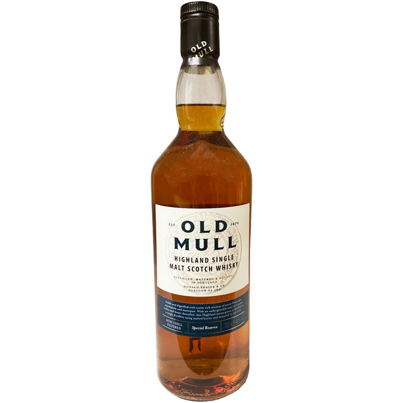 Виски Old Mull Highland Шотландский односолодовый 40%, 700мл — фото 1