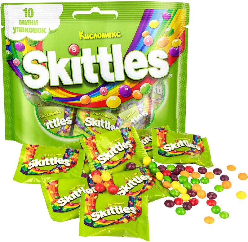 Драже Skittles Кисломикс, 120г — фото 1