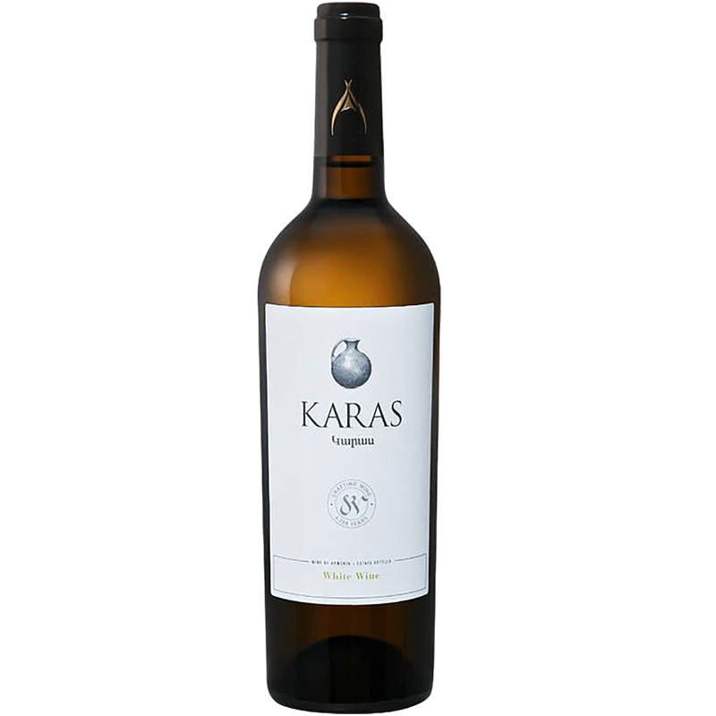 Вино Karas Armavir Vineyards белое сухое 14%, 750мл