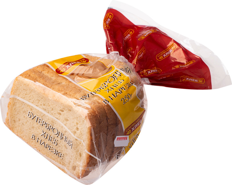 Хлеб Сормовский Хлеб Бутербродный нарезка, 250г — фото 1