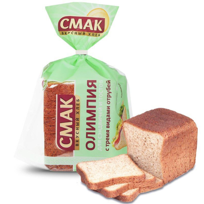 Хлеб Smak Олимпия формовой нарезанный, 275г