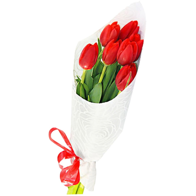 Букет цветов Тюльпаны, 7шт
