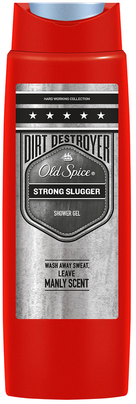 Гель Old Spice для душа Strong Slugger мужской, 250мл