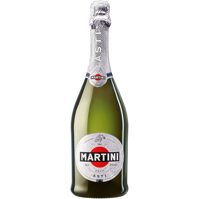 Вино игристое Martini Asti DOCG белое сладкое 7, 5%, 750мл