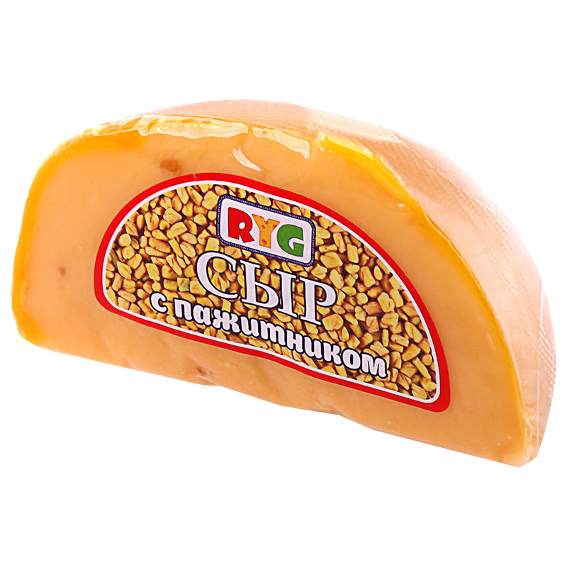 Сыр RYG с пажитником 50%, 255г