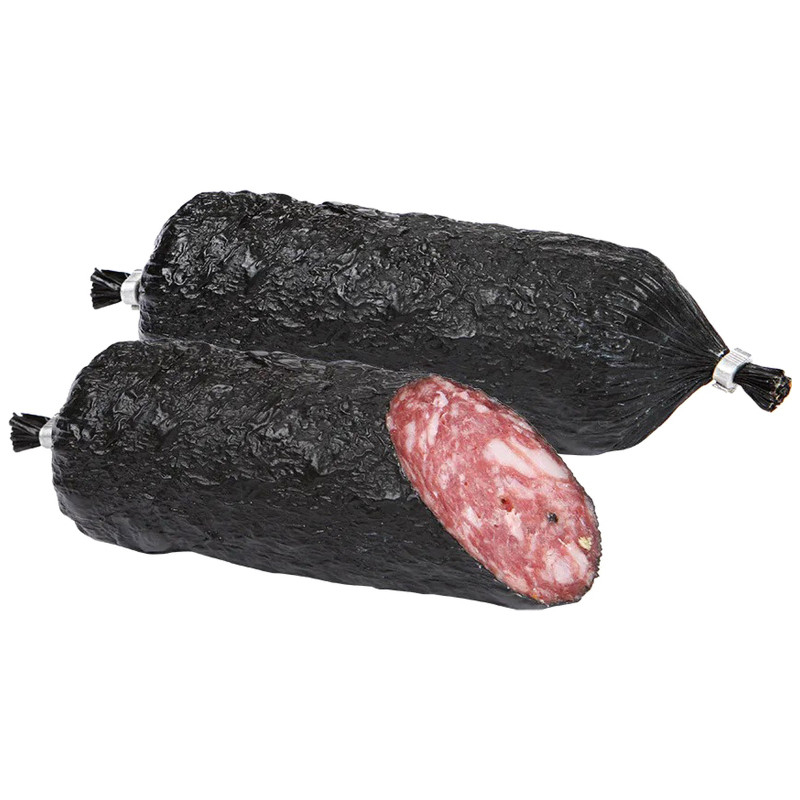 Колбаса сырокопчёная Чёрный кабан полусухая, 300г — фото 2