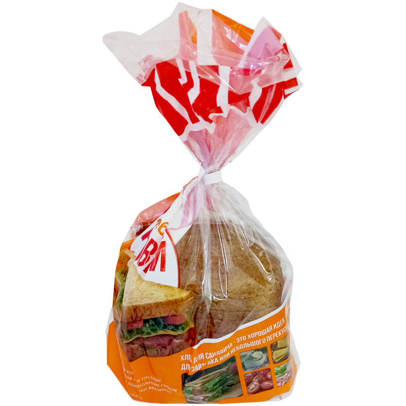 Хлеб Алтын Табы Тостовый пшенично-ржаной, 370г — фото 2