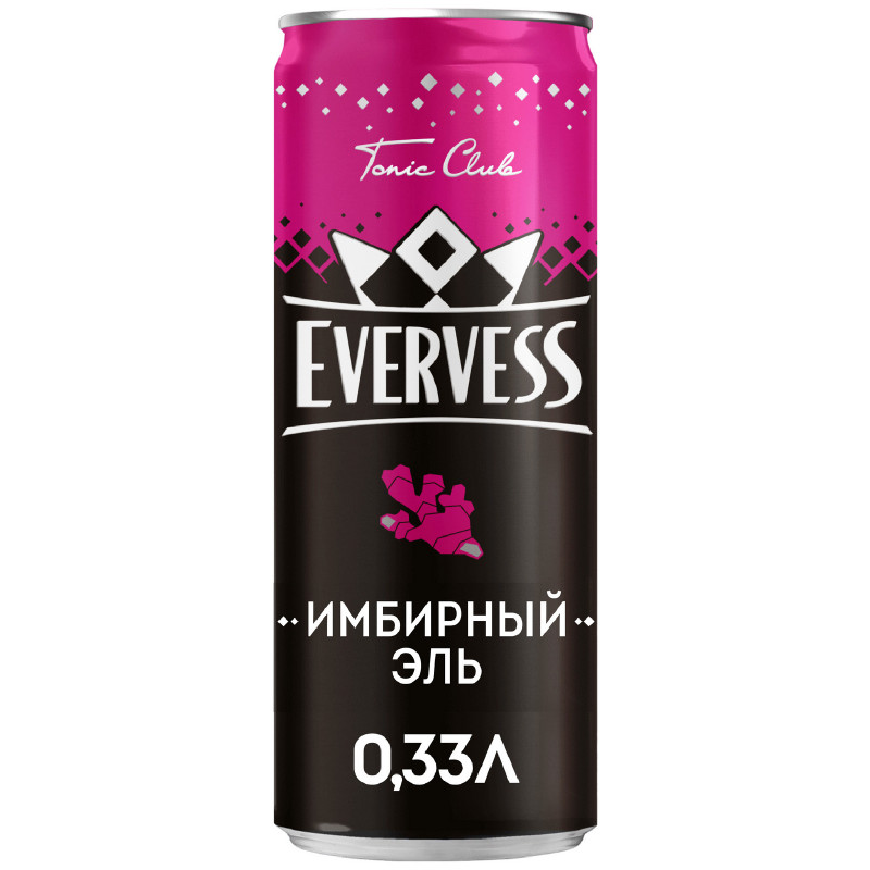 Тоникй Evervess Имбирный эль, 330мл