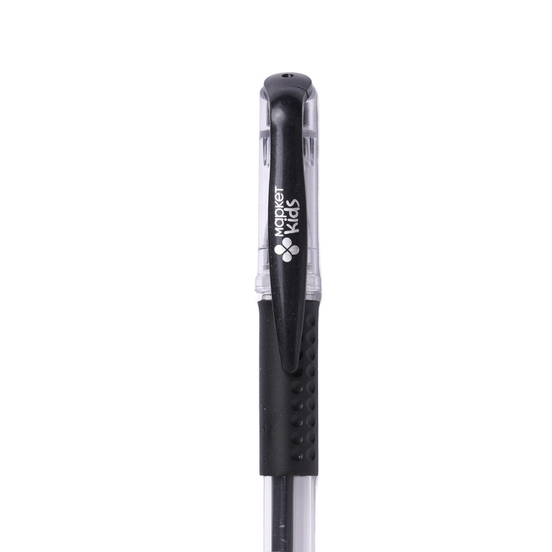 Ручка гелевая цвет черный Маркет Kids — фото 1