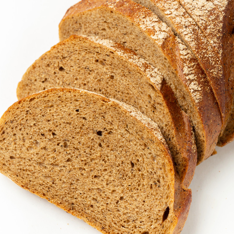Хлеб Традиция Благо заварной с проращенной пшеницей нарезка, 350г — фото 1