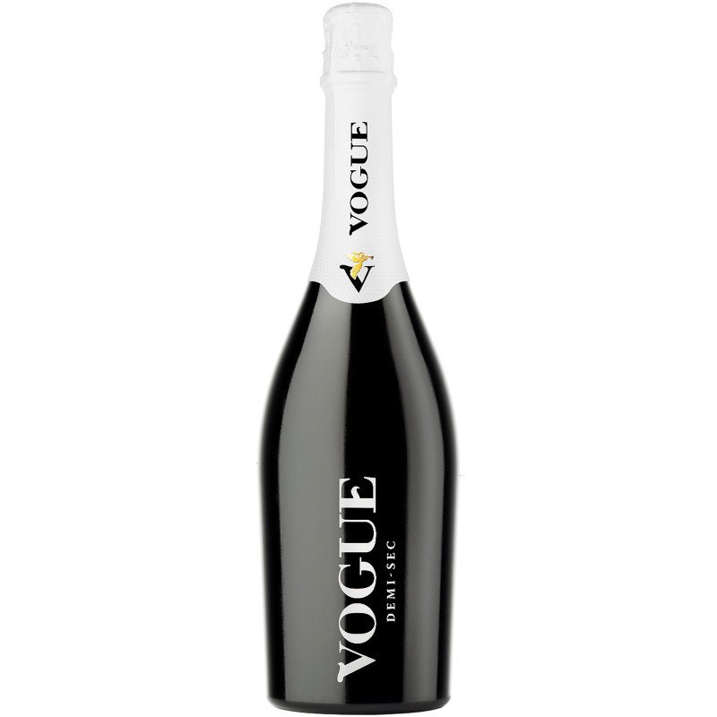 Шампанское Vogue белое полусухое 10.5-13%, 750мл