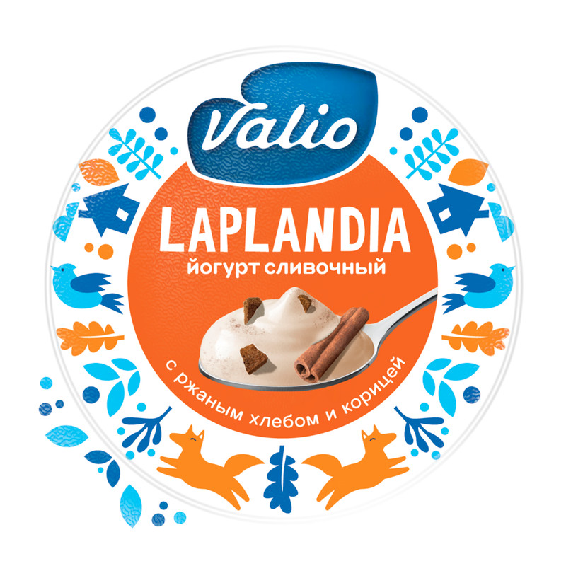 Йогурт Viola Сливочный ржаной хлеб-корица 7%, 180г — фото 3