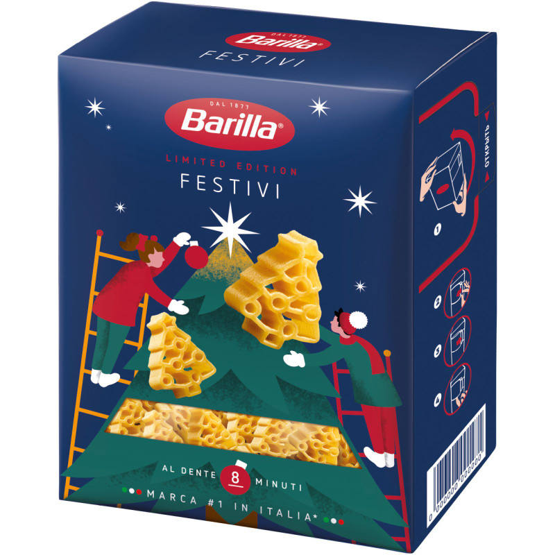 Макароны Barilla Festivi из твёрдых сортов пшеницы группы А, 400г — фото 1