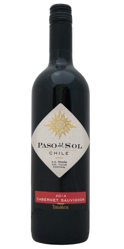 Вино Paso Del Sol Каберне Совиньон красное сухое 12.5%, 750мл — фото 1