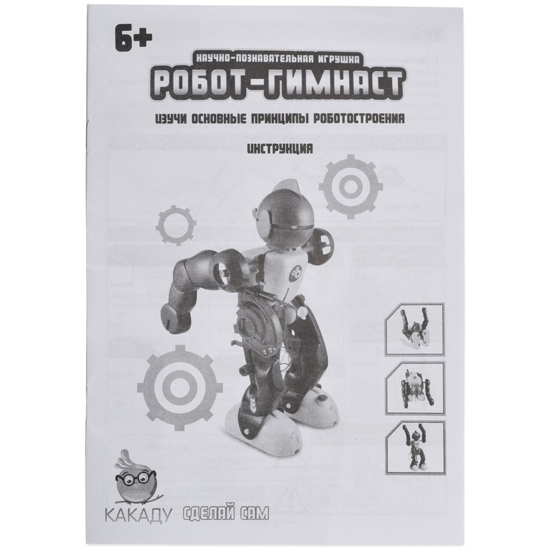 Игровой набор Kakadu Сделай сам робот-гимнаст — фото 4
