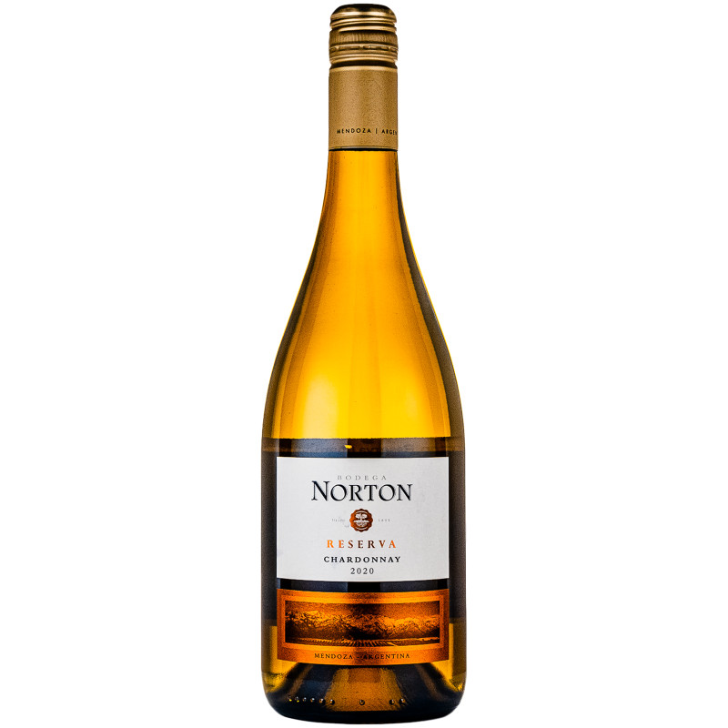 Вино Norton Reserva Chardonnay белое сухое 13.5%, 750мл