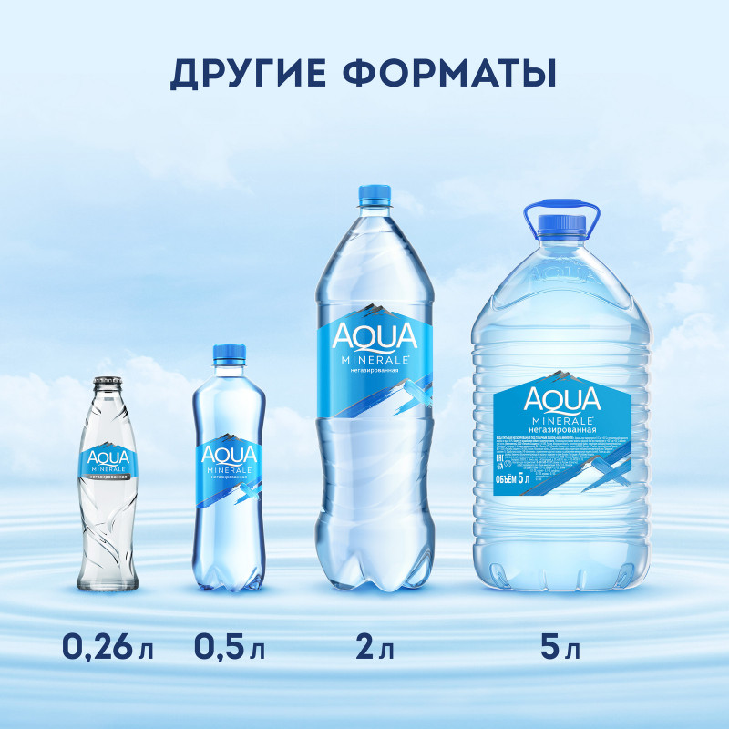 Вода Aqua Minerale питьевая негазированная, 1л — фото 6