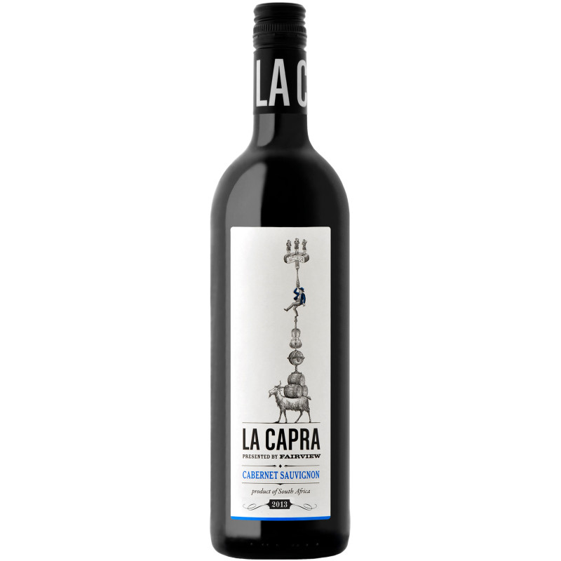 Вино La Capra Cabernet Sauvignon красное сухое 14%, 750мл