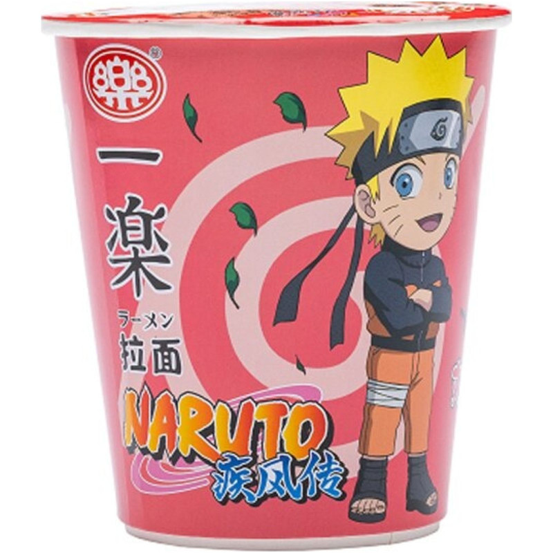 Лапша Naruto Ичираку Рамен со вкусом рагу из телятины быстрого приготовления, 61г