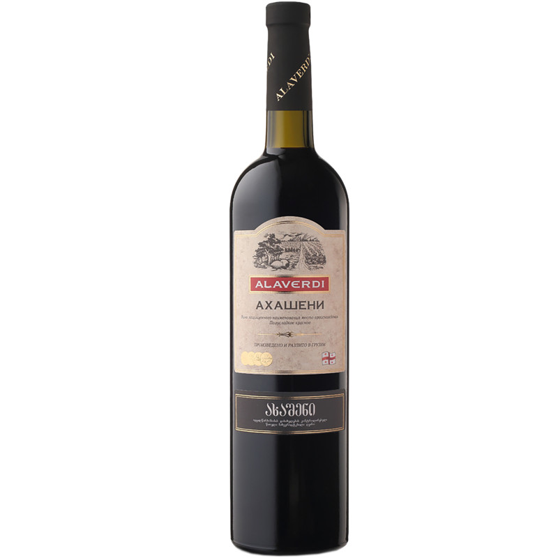 Вино Alaverdi Ахашени красное полусладкое 13%, 750мл