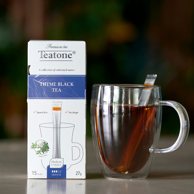 Чай Teatone чёрный с чабрецом, 15х1.8г — фото 2