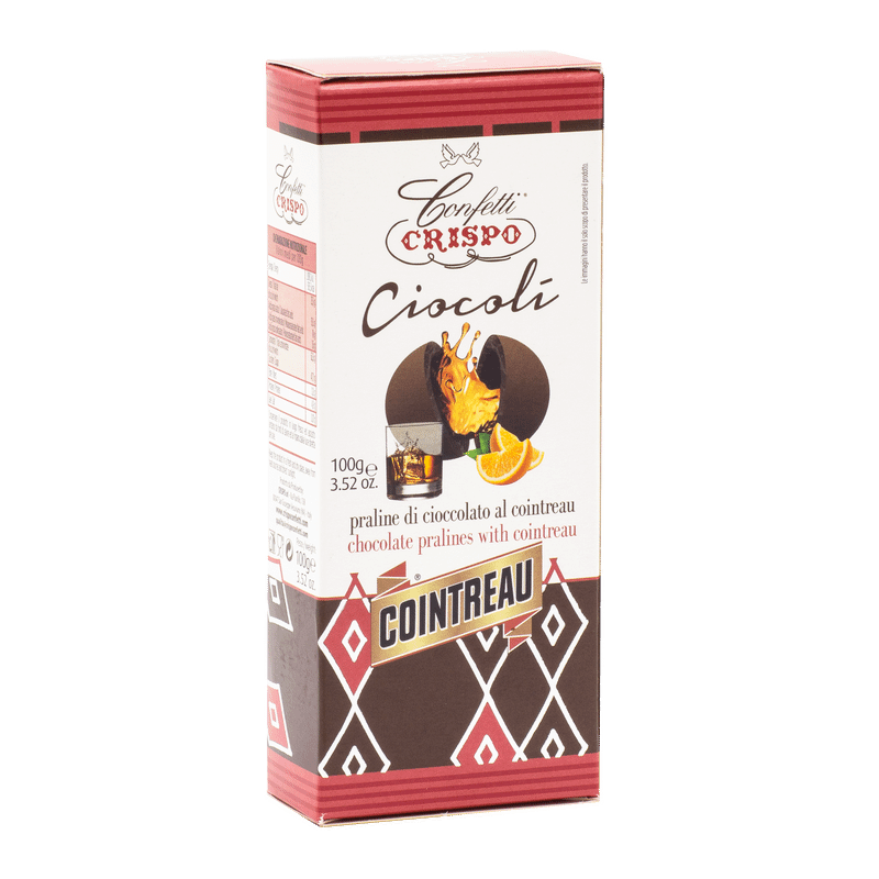 Конфеты Crispo шоколадные с Куантро, 100г — фото 1