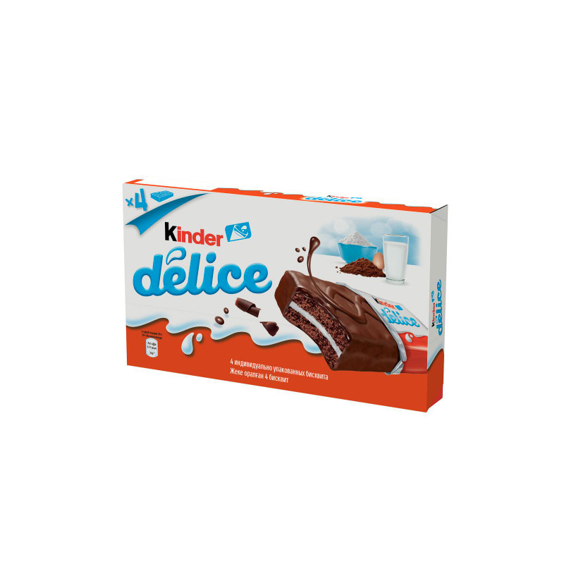 Бисквитное пирожное Kinder Delice, 156г