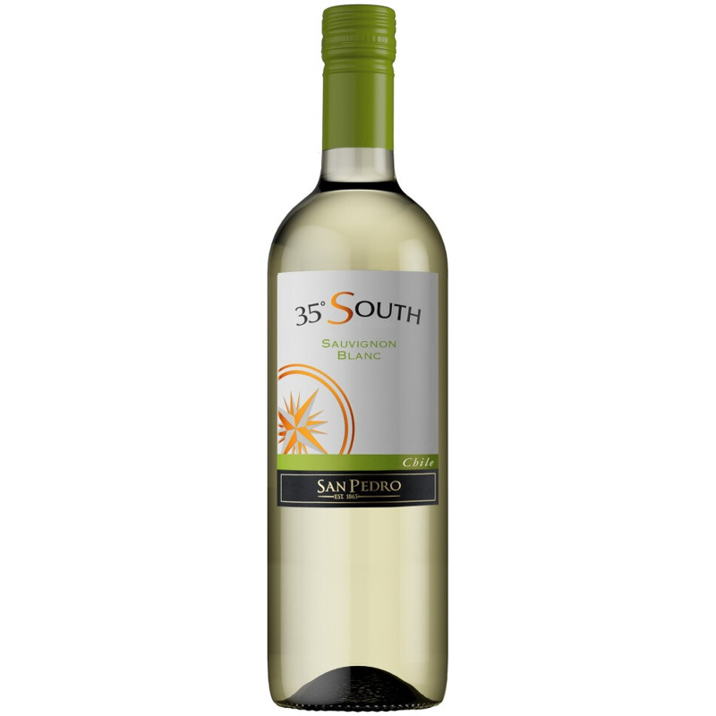 Вино 35° South Sauvignon Blanc белое сухое 12,5%, 750мл