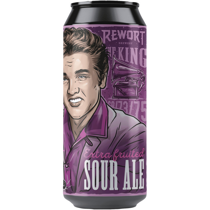 Пивной напиток Rewort Brewery Elvis P. Sour Ale светлый 6.9%, 500мл