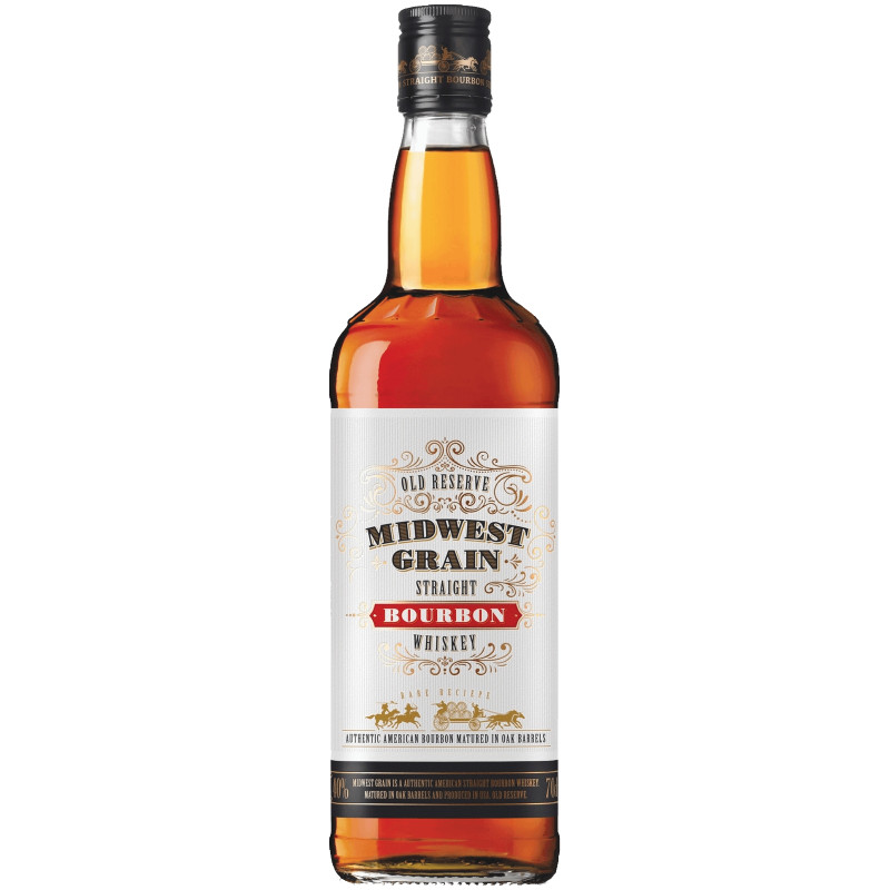 Виски Midwest Grain Straight Bourbon Old Reserve 40% американский, 700мл