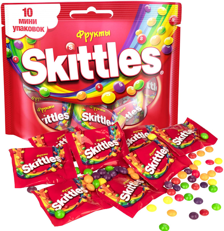 Драже Skittles фрукты, 120г — фото 1