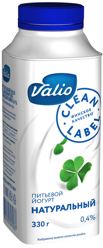 Йогурт Viola питьевой без наполнителя 0.4%, 330мл — фото 3