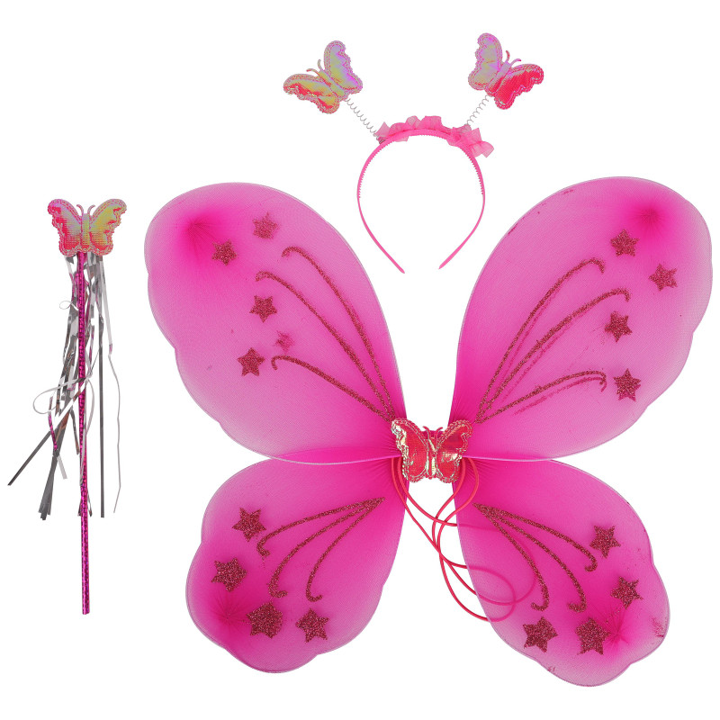 Игровой набор Крылья бабочки + ободок + волшебная палочка Home Story — фото 1