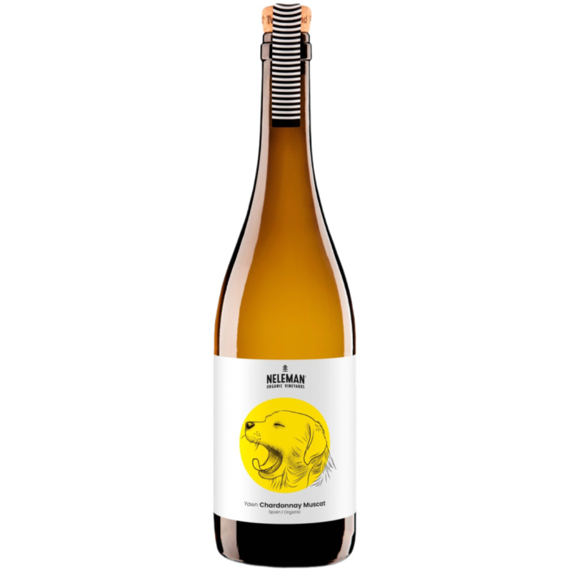 Вино игристое Neleman Yawn Chardonnay and Muscat сортовое белое сухое, 750мл