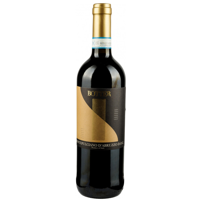 Вино Botter Монтепульчано д'Абруццо красное сухое 13%, 750мл