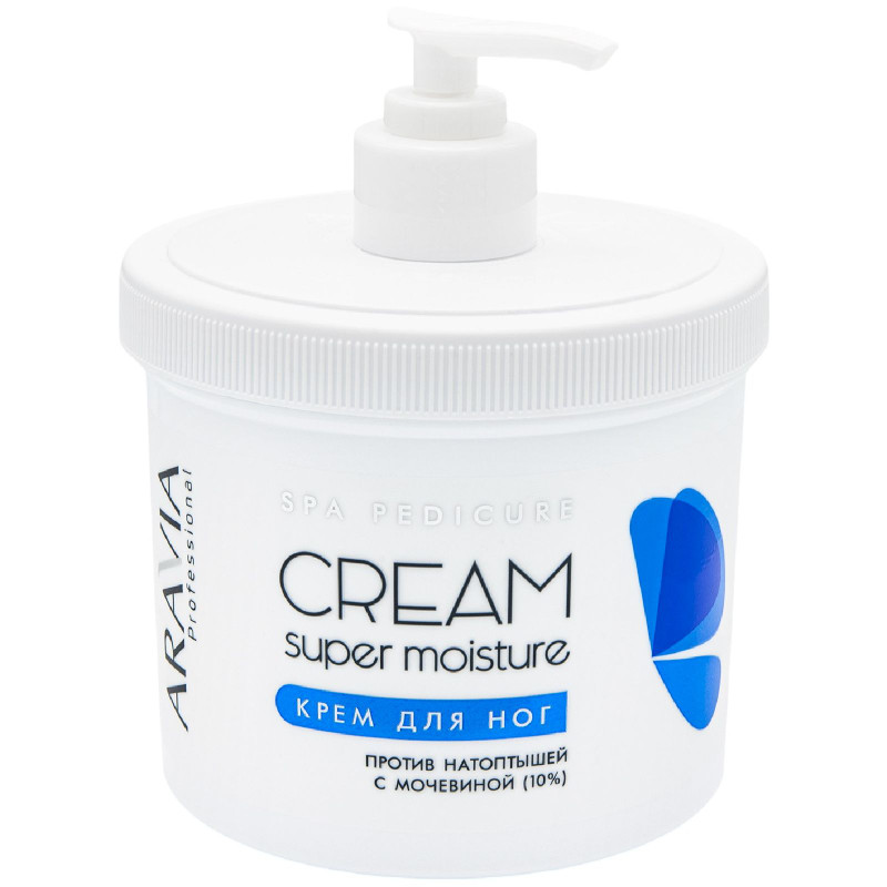 Крем для ног Aravia Cream Super Moisture от натоптышей, 550мл