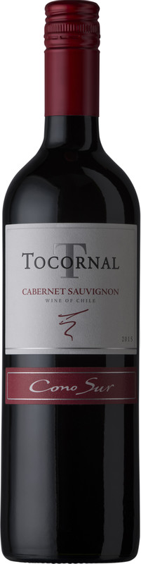Вино Cono Sur Tocornal Cabernet Sauvignon красное полусухое 12%, 750мл — фото 1