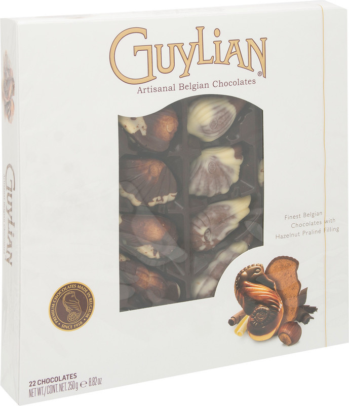 Набор конфет Guylian Морские ракушки шоколадные, 250г — фото 3