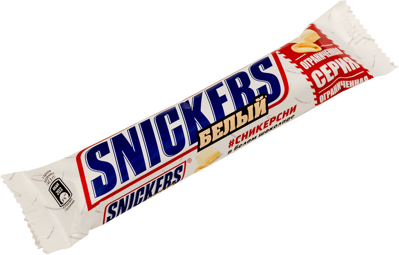 Батончик snickers пломбир, 81 г