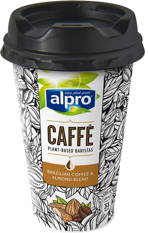 Напиток миндальный Alpro Caffe кофейный 0.8%, 235мл
