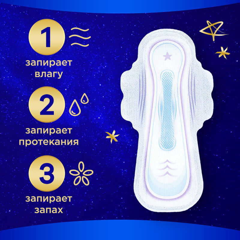 Прокладки ALWAYS ULTRA SECURE NIGHT PLUS ароматизированные ультратонкие гигиенические 10шт — фото 3