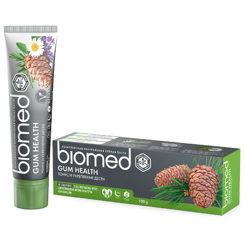 Зубная паста Biomed Gum Health Здоровье дёсен комплексная, 100г