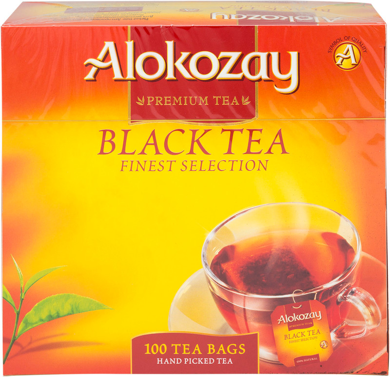 Чай Alokozay чёрный байховый в пакетиках, 100х2г — фото 4
